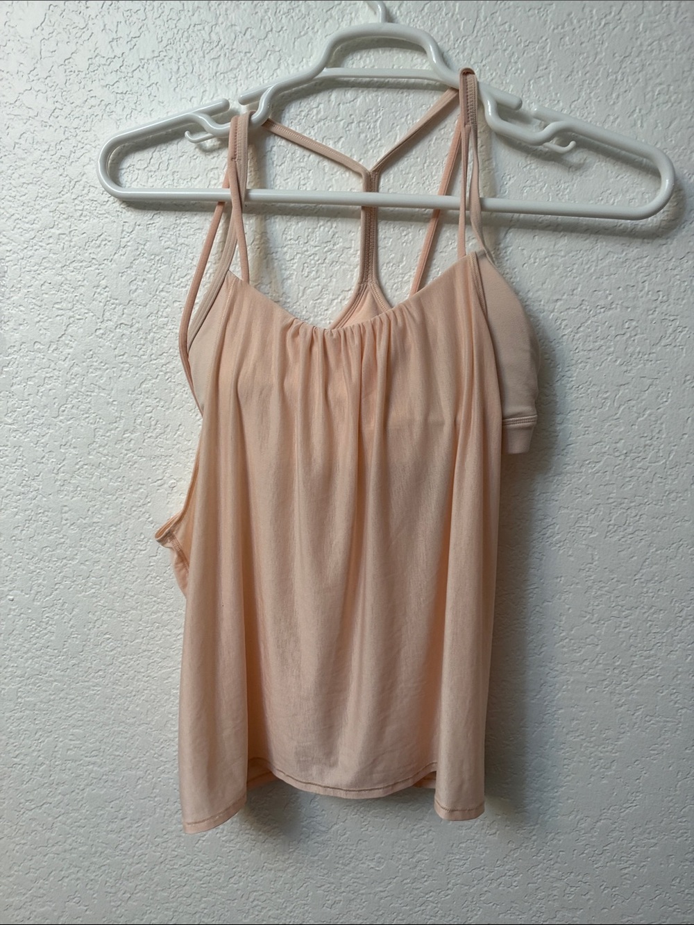 lululemon athletica Light Peach Strappy Camisole